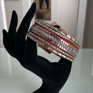 Rebel in Rhinestones Bracelet 